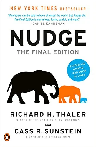 Cover of Nudge by Richard Thaler, Cass R. Sunstein