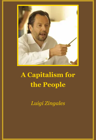 Cover of A Capitalism for the People by Luigi Zingales
